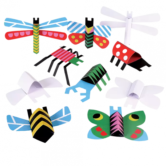 Make Your Own Cardboard Bugs