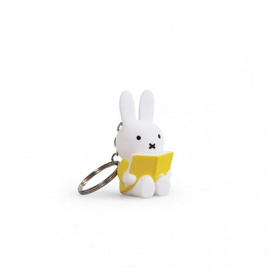 Yellow Miffy with Book Keyring