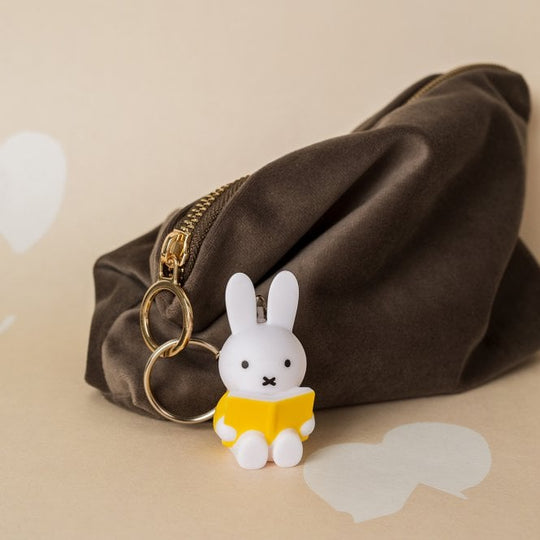 Yellow Miffy with Book Keyring