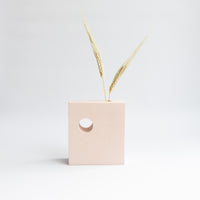 Hepworth Block Vase, Pink