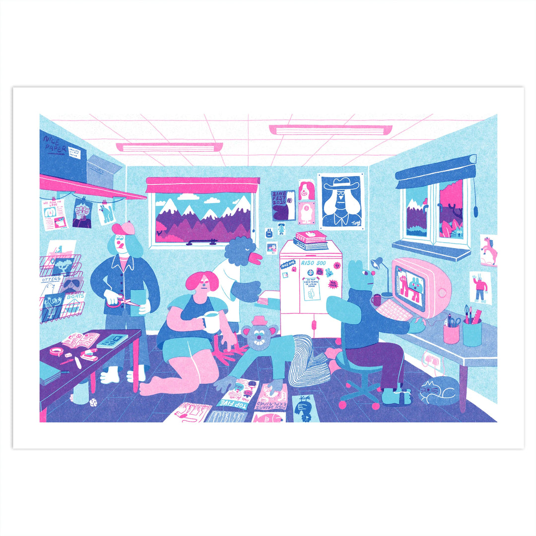 Print Club Riso Print by Yuk Fun