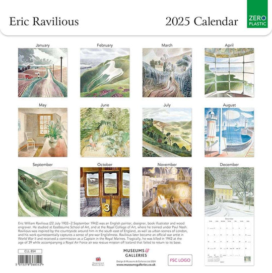 ERIC RAVILIOUS CALENDAR 2025