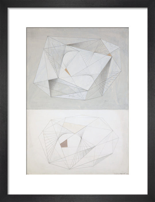 Barbara Hepworth, Forms (Brown, Grey and White), 1941