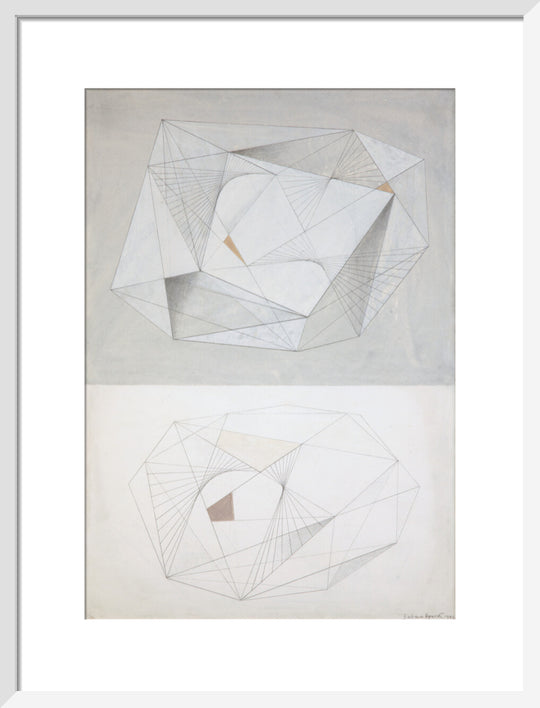 Barbara Hepworth, Forms (Brown, Grey and White), 1941
