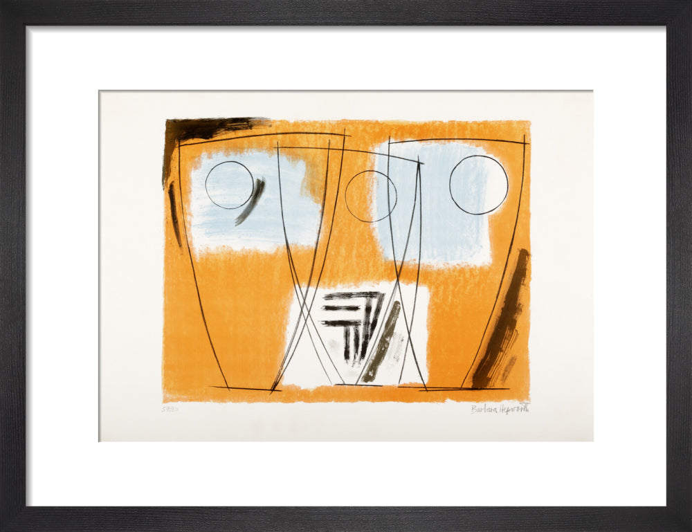 Barbara Hepworth, Three Forms, 1969 - from the Graphic Works Collection