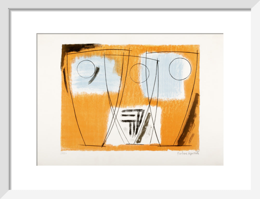 Barbara Hepworth, Three Forms, 1969 - from the Graphic Works Collection