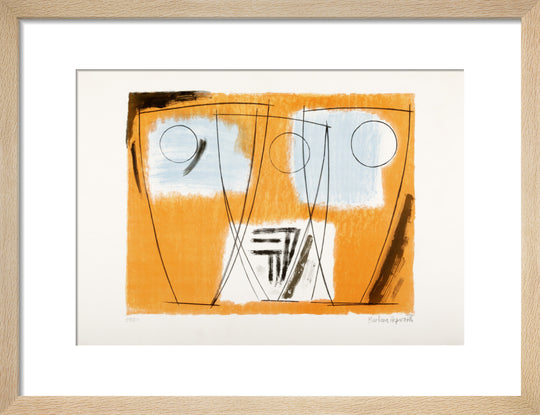 Barbara Hepworth, Three Forms, 1969 - from the Graphic Works Collection