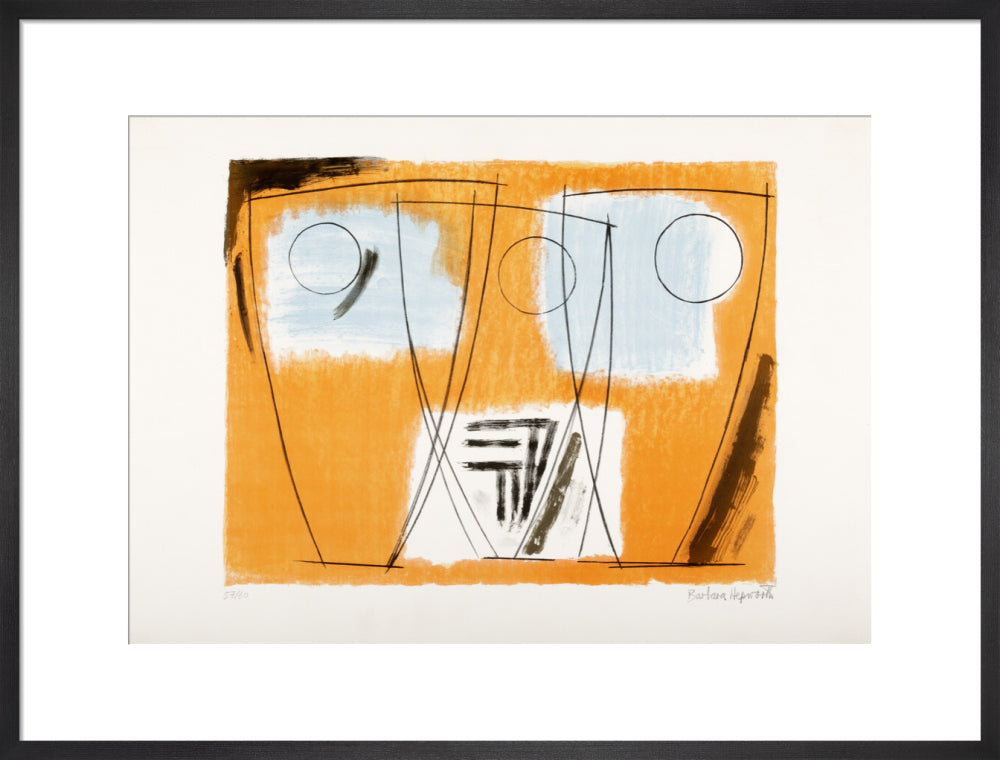 Barbara Hepworth, Three Forms, 1969 - from the Graphic Works Collection