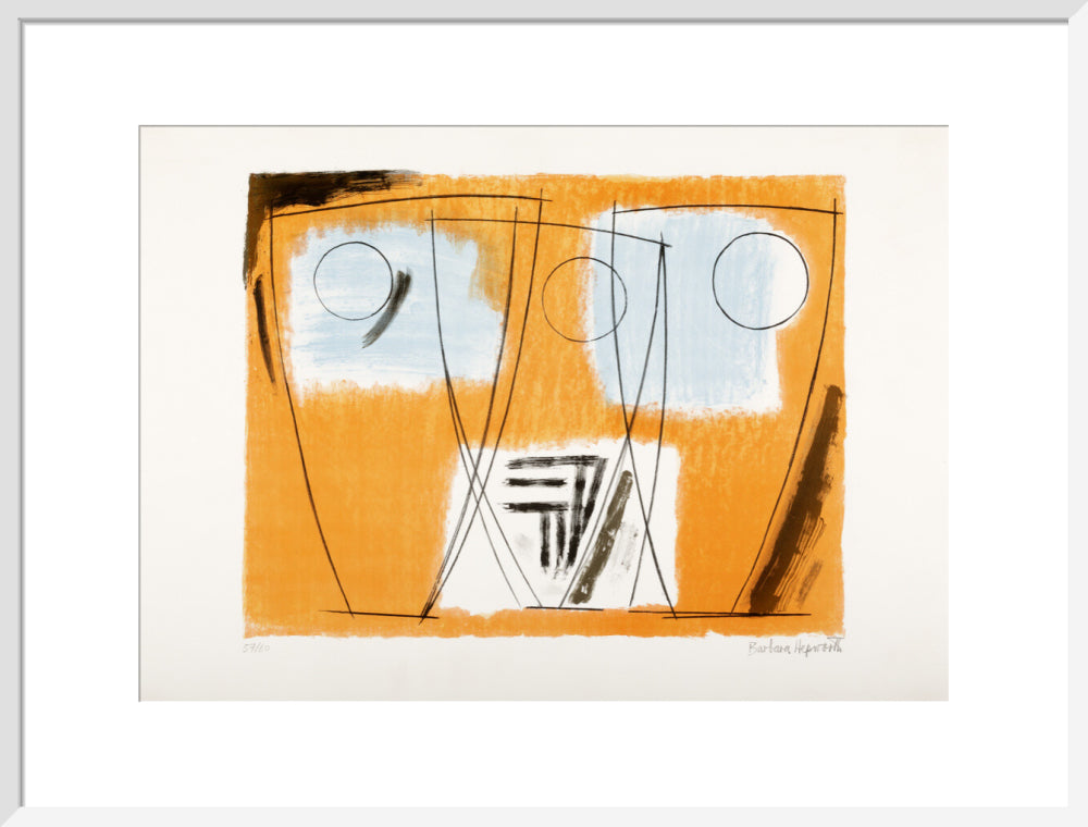Barbara Hepworth, Three Forms, 1969 - from the Graphic Works Collection