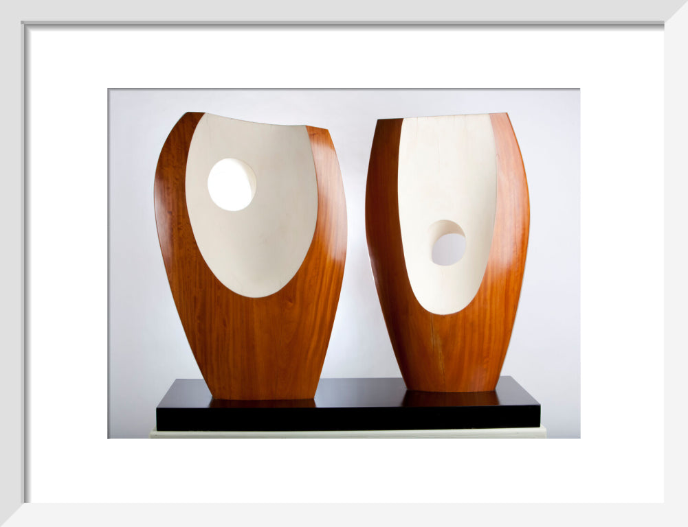 Barbara Hepworth, Two Forms with White (Greek)