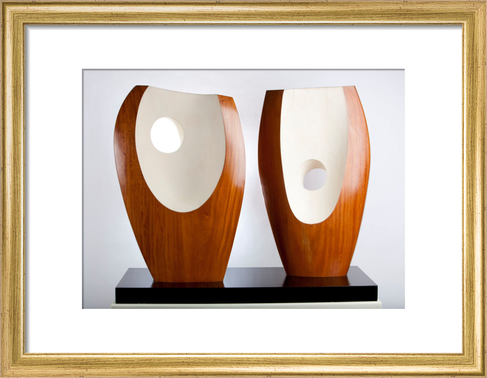 Barbara Hepworth, Two Forms with White (Greek)