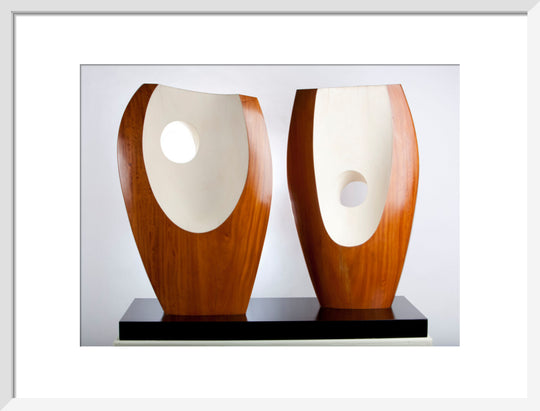 Barbara Hepworth, Two Forms with White (Greek)