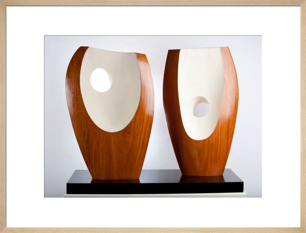 Barbara Hepworth, Two Forms with White (Greek)