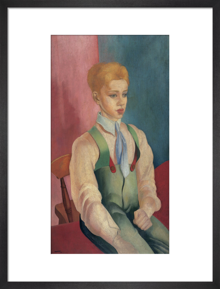 Bernard Meninsky, Portrait of a Boy, 1917