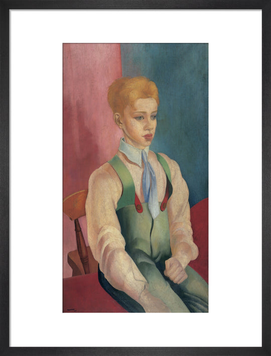 Bernard Meninsky, Portrait of a Boy, 1917