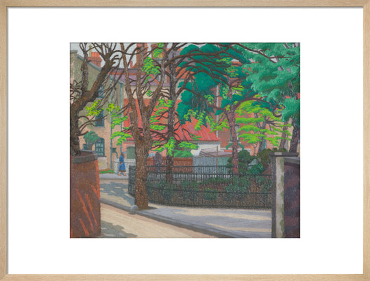 Charles Ginner, Pond Square, Highgate, 1932