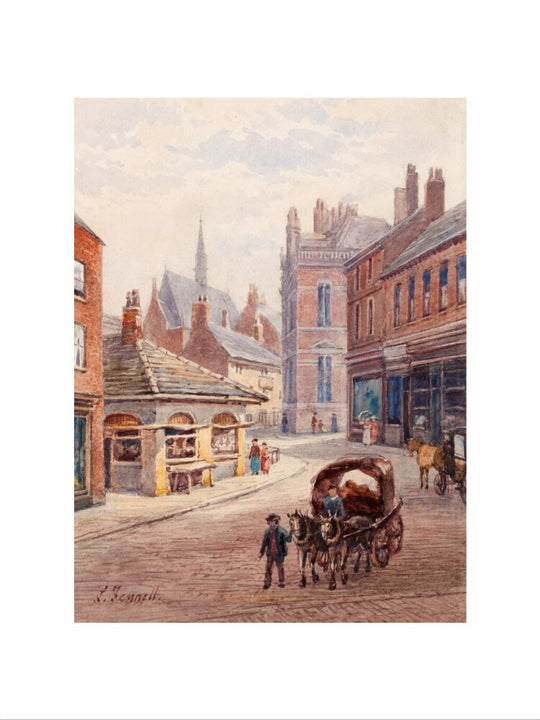Louisa Fennell, Shambles from the Bull Ring, 1902