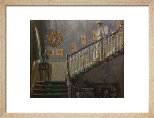 Ethel Sands Descending the Staircase at Newington