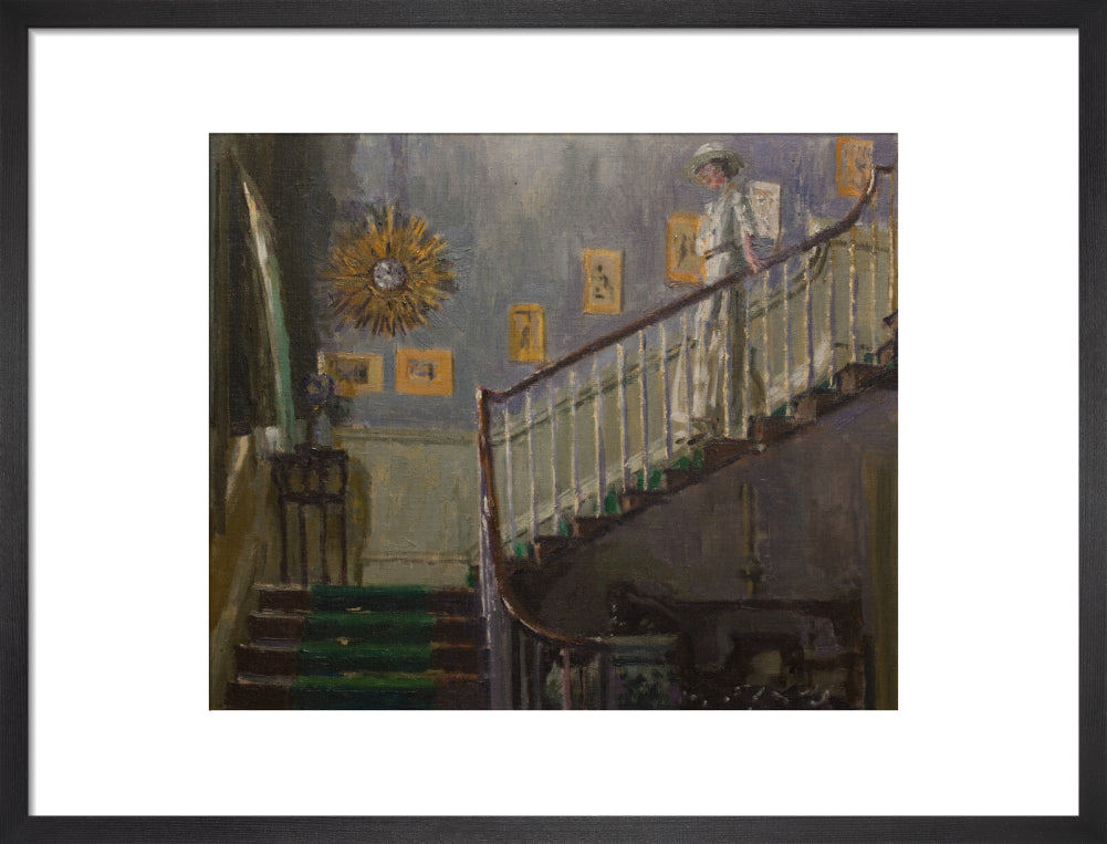 Ethel Sands Descending the Staircase at Newington