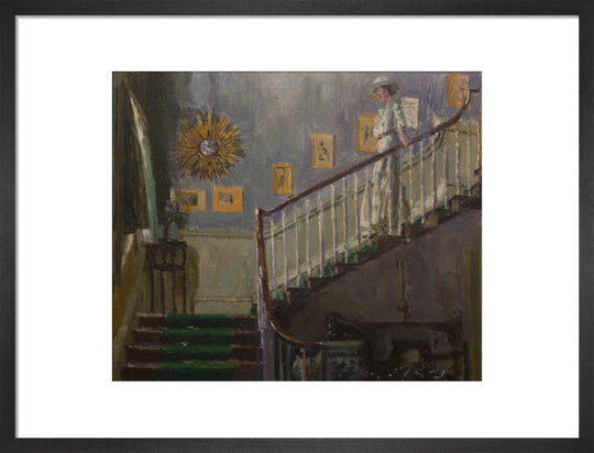 Ethel Sands Descending the Staircase at Newington
