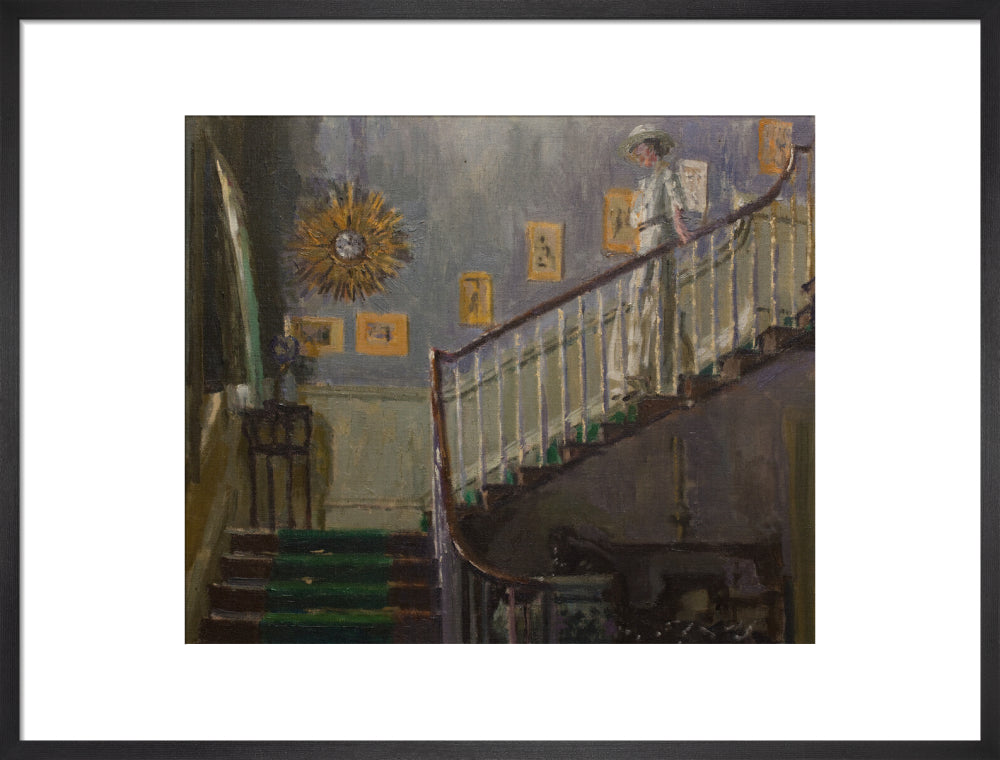 Walter Richard Sickert, Ethel Sands Descending the Staircase at Newington, c.1920