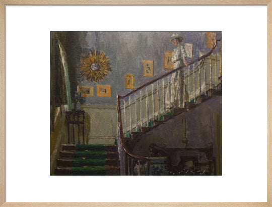 Ethel Sands Descending the Staircase at Newington