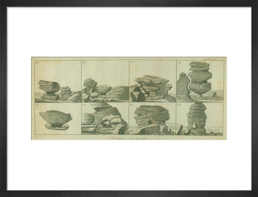H. Rook and James Basire (engraver), Brimham Rocks, Yorkshire, 1748- 1802