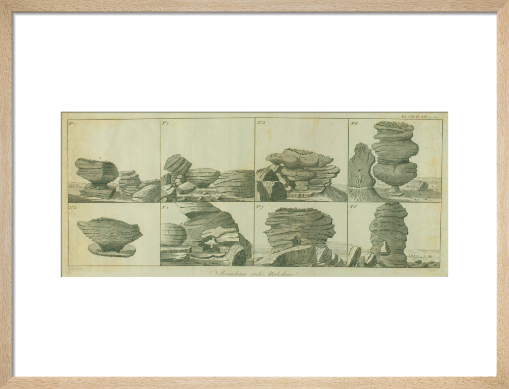 H. Rook and James Basire (engraver), Brimham Rocks, Yorkshire, 1748- 1802