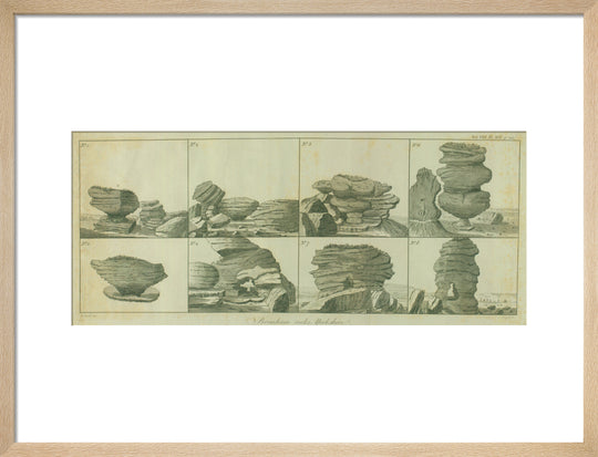 H. Rook and James Basire (engraver), Brimham Rocks, Yorkshire, 1748- 1802