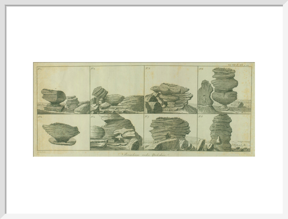 H. Rook and James Basire (engraver), Brimham Rocks, Yorkshire, 1748- 1802
