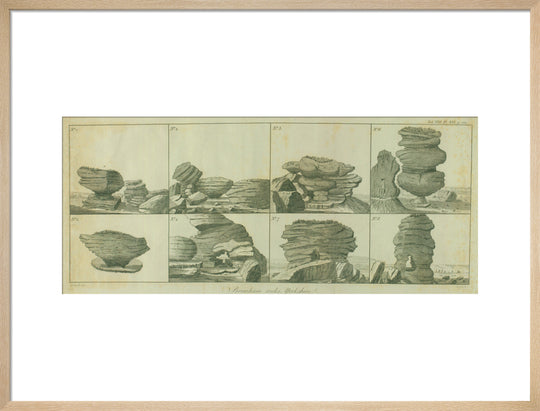 H. Rook and James Basire (engraver), Brimham Rocks, Yorkshire, 1748- 1802