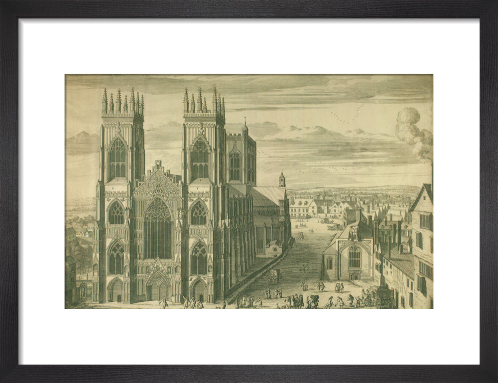Francis Place, The West-End of the Cathedrall-Church of St. Peter in York, 1665-1728