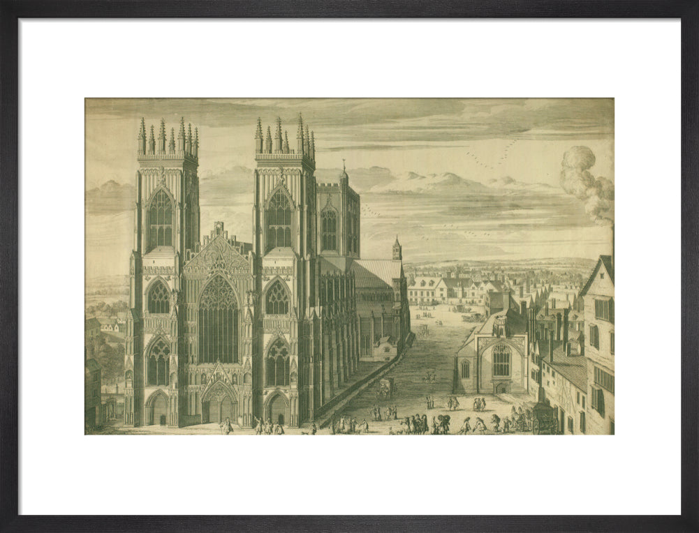 Francis Place, The West-End of the Cathedrall-Church of St. Peter in York, 1665-1728