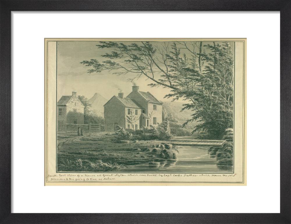 George Cuit, Capt. Cook's Father's House at Great Ayton, n.d.