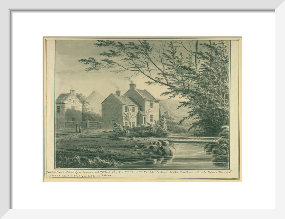 George Cuit, Capt. Cook's Father's House at Great Ayton, n.d.