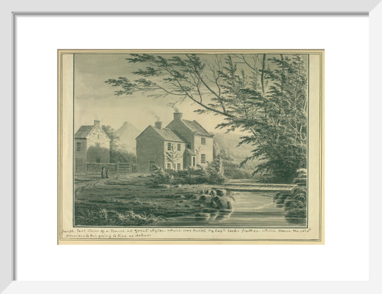 George Cuit, Capt. Cook's Father's House at Great Ayton, n.d.