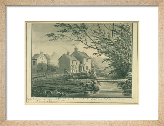 George Cuit, Capt. Cook's Father's House at Great Ayton, n.d.
