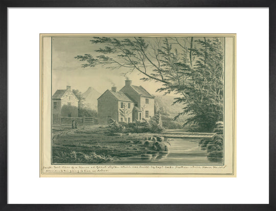 George Cuit, Capt. Cook's Father's House at Great Ayton, n.d.