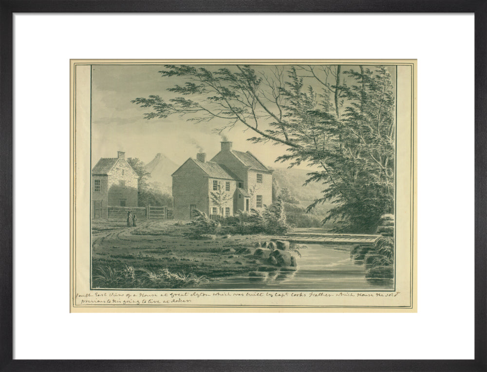 George Cuit, Capt. Cook's Father's House at Great Ayton, n.d.