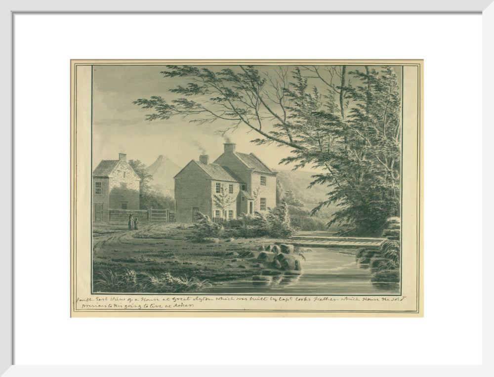 George Cuit, Capt. Cook's Father's House at Great Ayton, n.d.