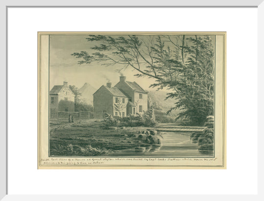 George Cuit, Capt. Cook's Father's House at Great Ayton, n.d.