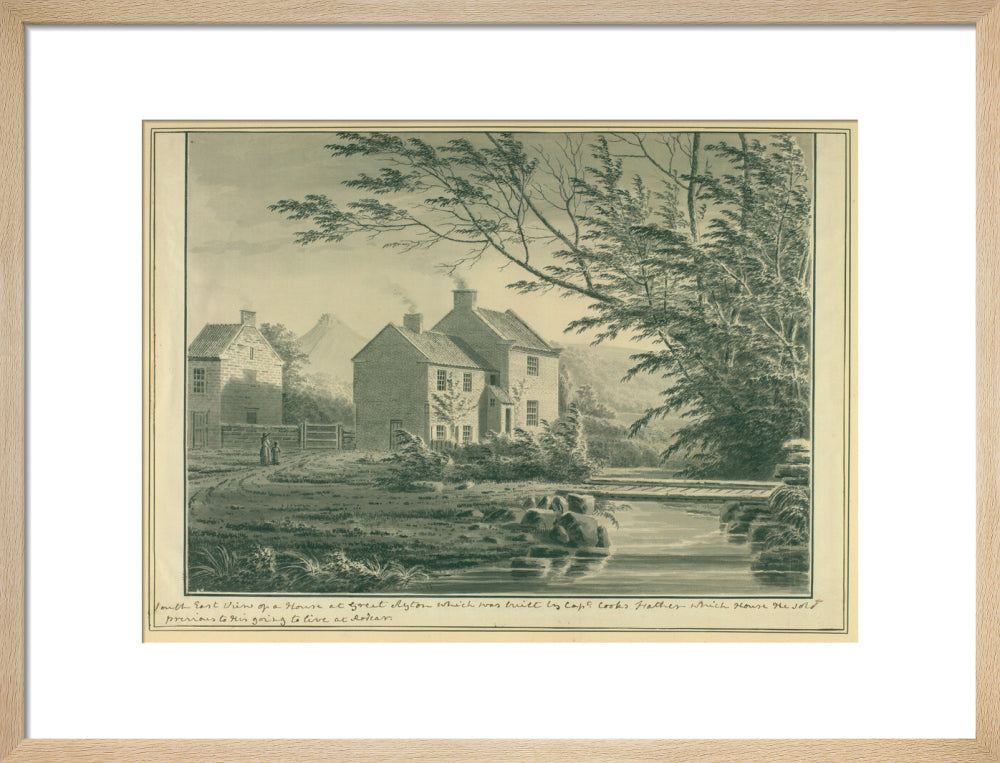 George Cuit, Capt. Cook's Father's House at Great Ayton, n.d.