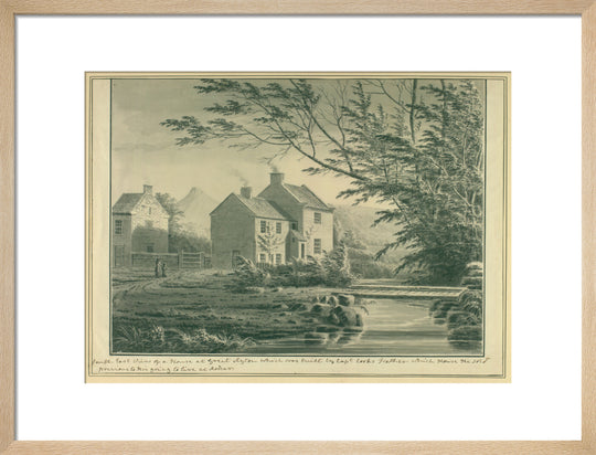 George Cuit, Capt. Cook's Father's House at Great Ayton, n.d.