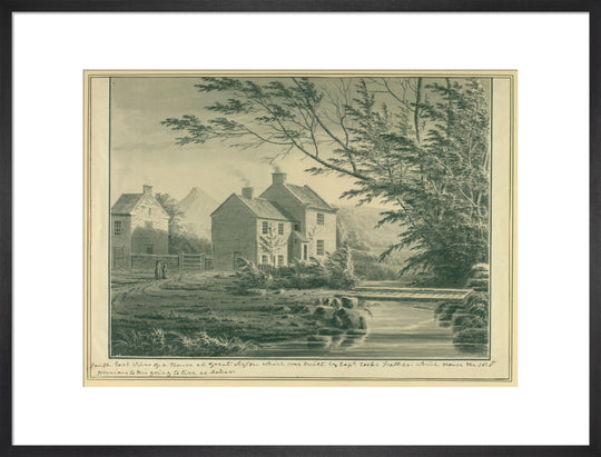 George Cuit, Capt. Cook's Father's House at Great Ayton, n.d.