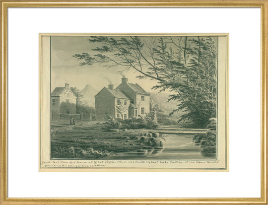 George Cuit, Capt. Cook's Father's House at Great Ayton, n.d.