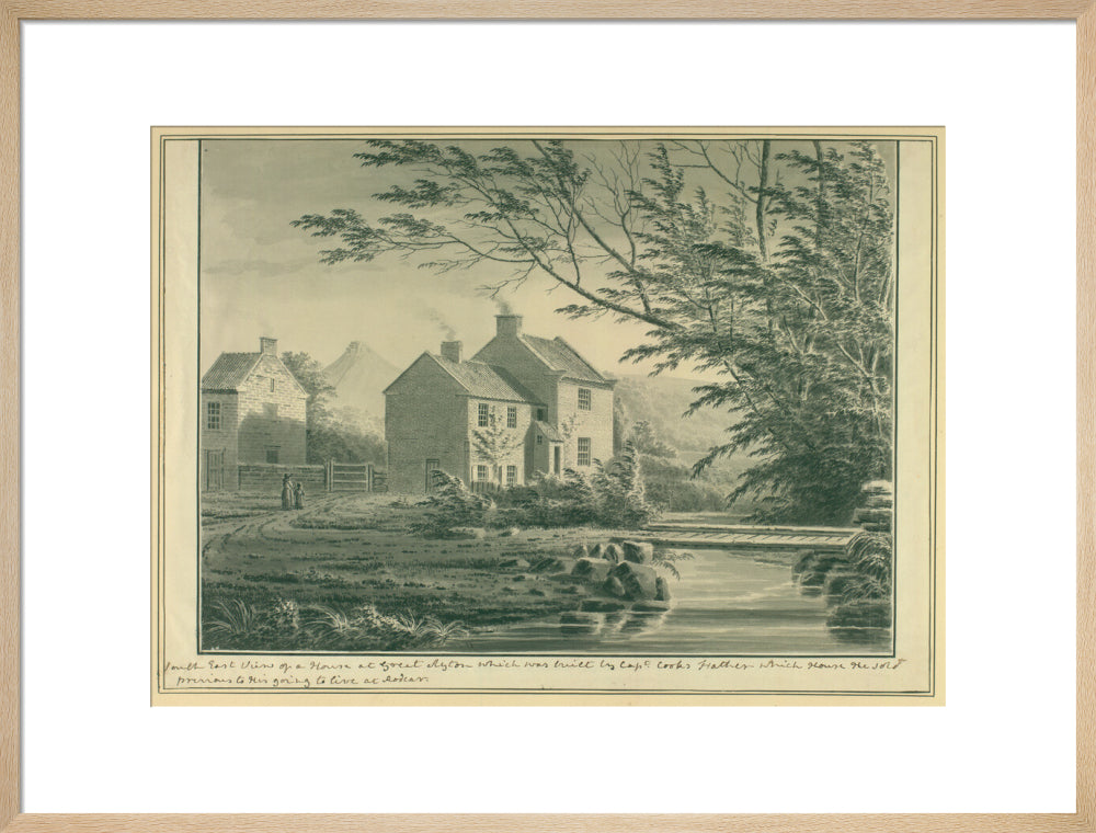 George Cuit, Capt. Cook's Father's House at Great Ayton, n.d.