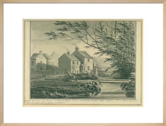 George Cuit, Capt. Cook's Father's House at Great Ayton, n.d.