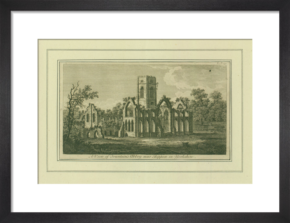 Unknown artist, Fountains Abbey, n.d.