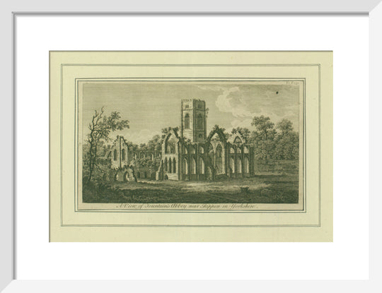 Unknown artist, Fountains Abbey, n.d.