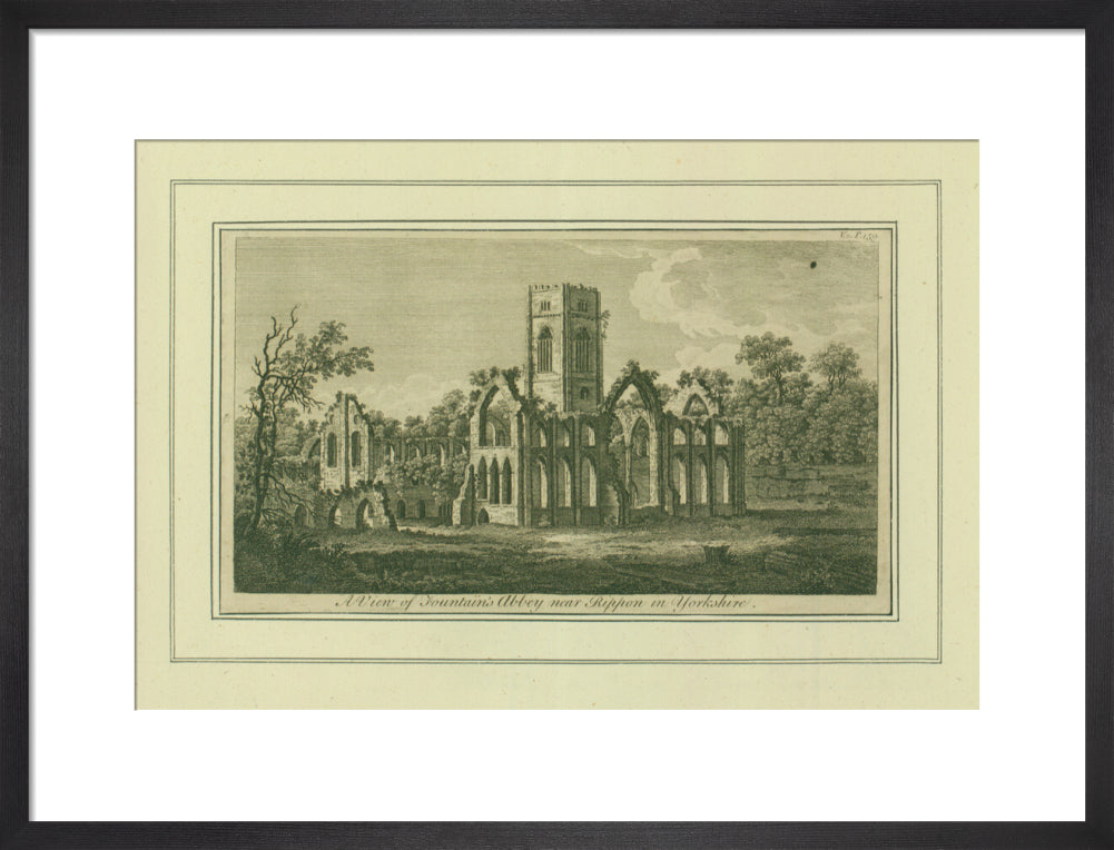Unknown artist, Fountains Abbey, n.d.